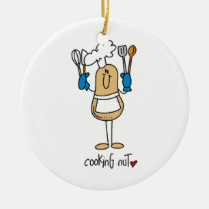 Adorno De Cerámica Camisetas de nuez de cocina y regalos