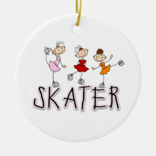 Adorno De Cerámica Camisetas de patinaje y regalos