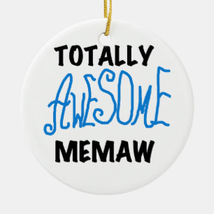 Adorno De Cerámica Camisetas y regalos azules totalmente