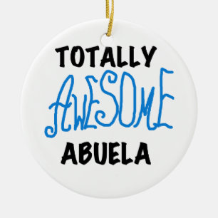 Adorno De Cerámica Camisetas y regalos azules totalmente