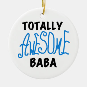 Adorno De Cerámica Camisetas y regalos de Baba totalmente asombrosos