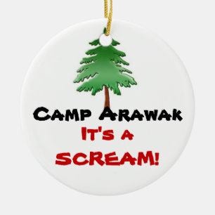 Adorno De Cerámica Campamento de Arawak