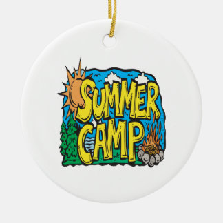 Adorno De Cerámica Campamento de verano