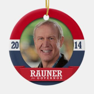 ADORNO DE CERÁMICA CAMPAÑA DE BRUCE RAUNER