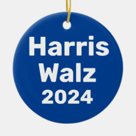 Adorno De Cerámica Campaña presidencial de Harris / Walz 2024