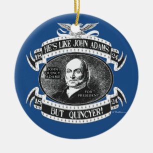 Adorno De Cerámica Campaña presidencial de John Quincy Adams