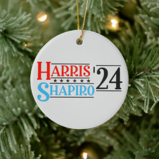 Adorno De Cerámica Campaña Retro Harris Shapiro 2024