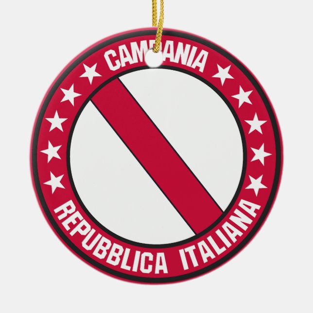 Adorno De Cerámica Campania (Frente)