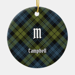 Adorno De Cerámica Campbell Tartan