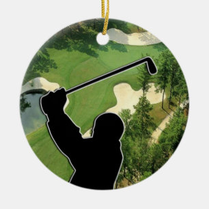 Adorno De Cerámica Campo de golf