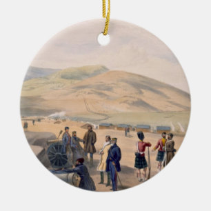 Adorno De Cerámica Campo de la brigada de la montaña, placa 'de Seat