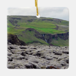Adorno De Cerámica Campo Eldhraun Lava - sur de Islandia
