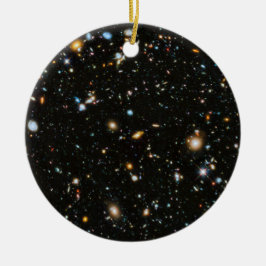 Adorno De Cerámica Campo profundo de Hubble