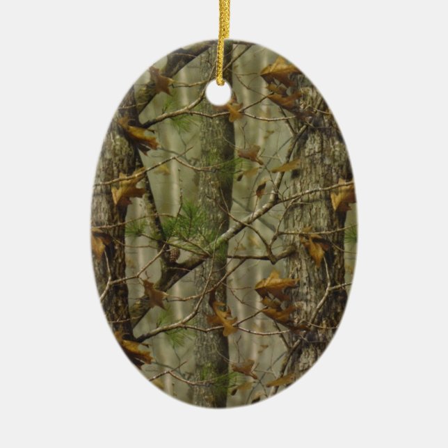Adorno De Cerámica Camuflaje clásico (Frente)