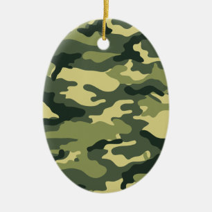 Adorno De Cerámica Camuflaje de Kris alan