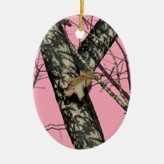 Adorno De Cerámica Camuflaje rosa