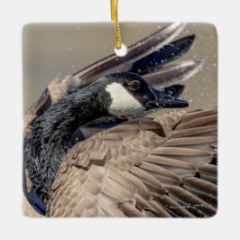 Adorno De Cerámica Canada Goose