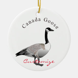 Adorno De Cerámica Canadá Goose Gander Thunder_Cove