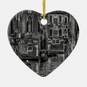 Adorno De Cerámica Canal de góndola italia de Venecia