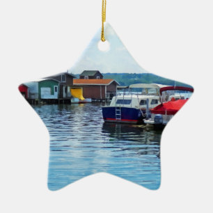 Adorno De Cerámica Canandaigua Pescadores