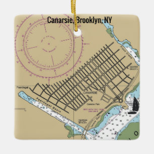 Adorno De Cerámica Canarsie, Brooklyn NY Chart