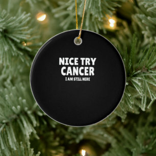 Adorno De Cerámica Cáncer: buen intento de cáncer