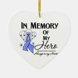 Adorno De Cerámica Cáncer de estómago en memoria de mi héroe