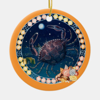Adorno De Cerámica Cáncer de Zodiaco - ¡Personalizar!