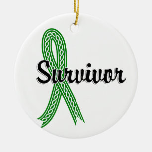 Adorno De Cerámica Cáncer del conducto biliar del superviviente 17