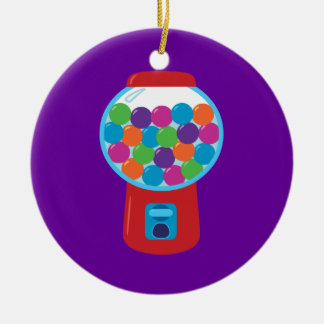 Adorno De Cerámica Candy Gumball Machine