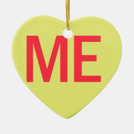 Adorno De Cerámica Candy Heart - ME