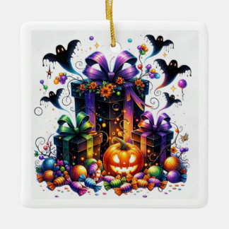 Adorno De Cerámica Candy presente