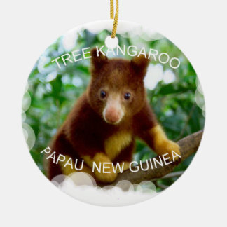Adorno De Cerámica Canguro de árbol