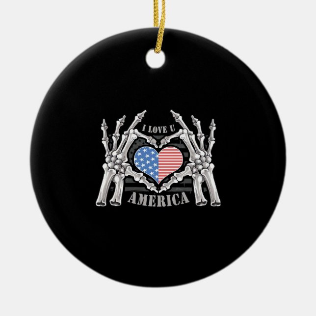 Adorno De Cerámica Capa editable de ilustraciones de mano de esquelet (Frente)