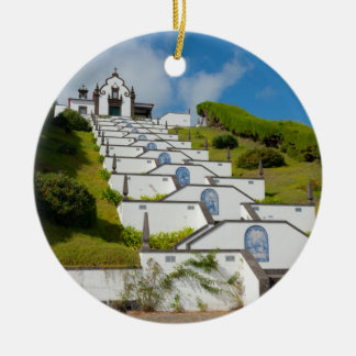 Adorno De Cerámica Capilla en las islas de Azores