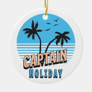 Adorno De Cerámica Capitán Holiday