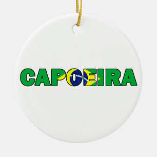 Adorno De Cerámica Capoeira