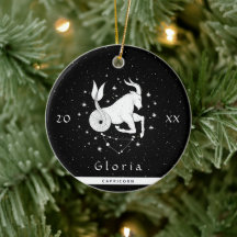 Capricornio Zodiac Rótulo Horóscopo Nombre Año