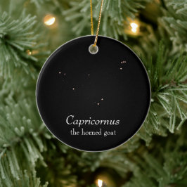 Adorno De Cerámica Capricornus Constellation