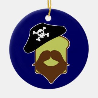 Adorno De Cerámica Captain Breadbeard
