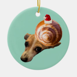 Adorno De Cerámica Caracol de fiesta
