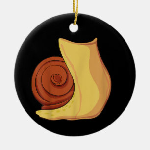 Adorno De Cerámica Caracol de Halloween Disfraz de Animal