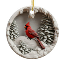 Cardenal en Winter Wonderland