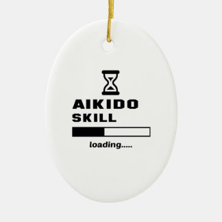 Adorno De Cerámica Cargamento de la habilidad del Aikido ......