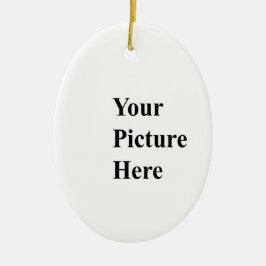 Adorno De Cerámica Cargar Tu Propia Imagen Aquí