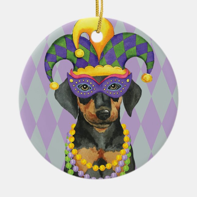 Adorno De Cerámica Carnaval Dobe (Frente)
