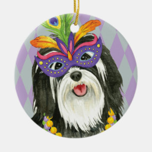 Adorno De Cerámica Carnaval Havanese