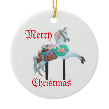 CAROUSEL HORSE ORNAMENT