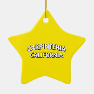 Adorno De Cerámica Carpinteria California