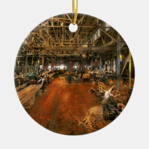 Adorno De Cerámica Carpintero - Stiff 1905 del tablero